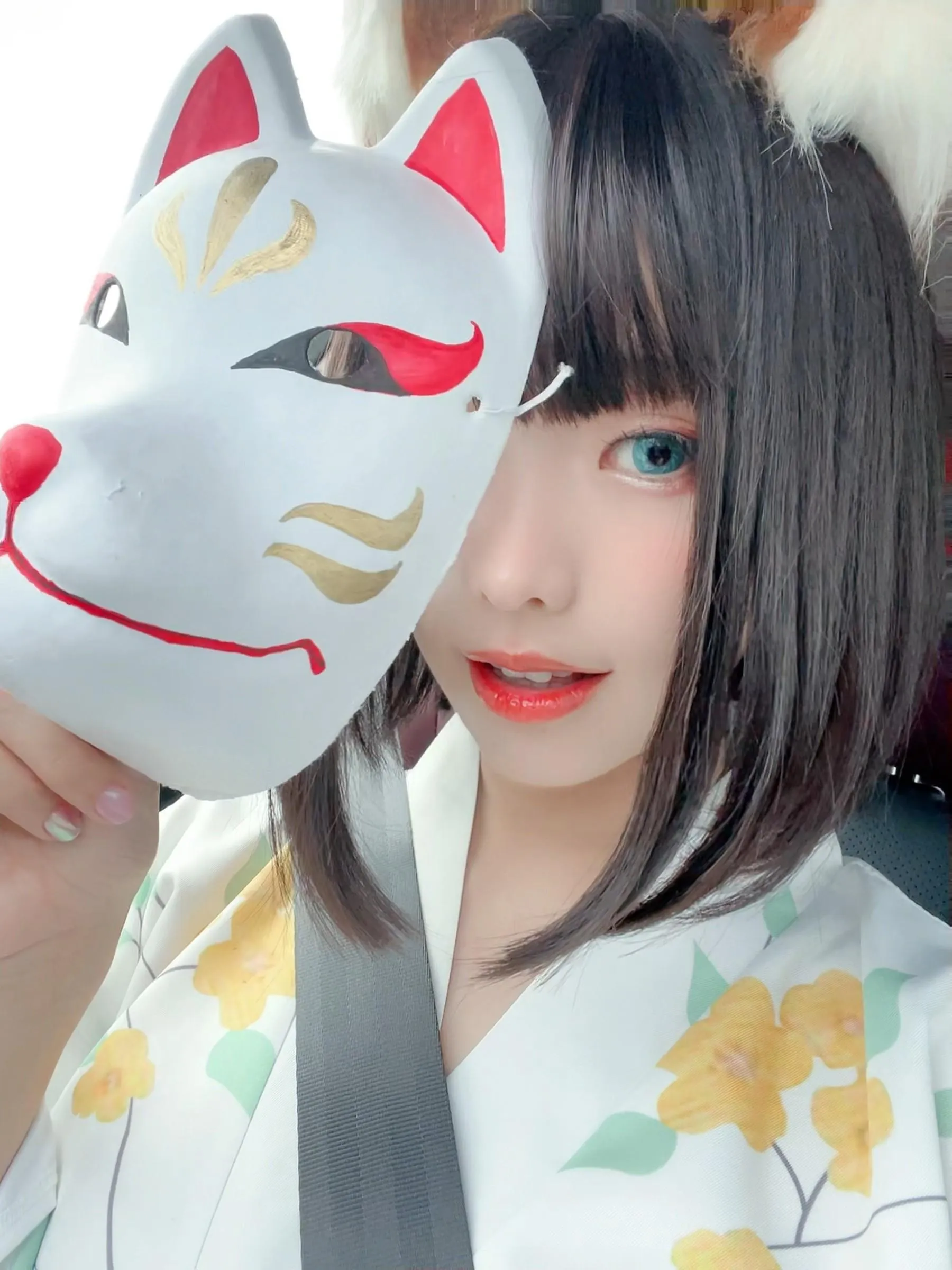 ElyEE子 – NO.115 2023.July C-Dongitsune ~Yukata 浴衣狐 [27P]插图5